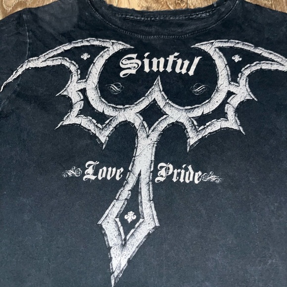 Affliction Graphic T-Shirt - Picture 2 of 6